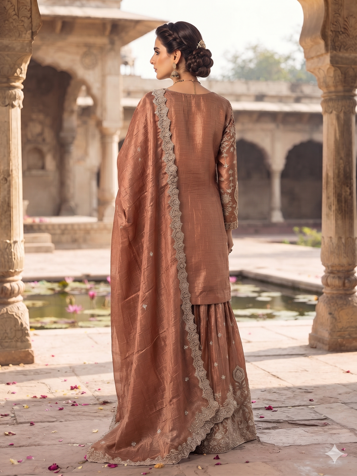 KASHEESH DESIGNER SUIT - MZQ05