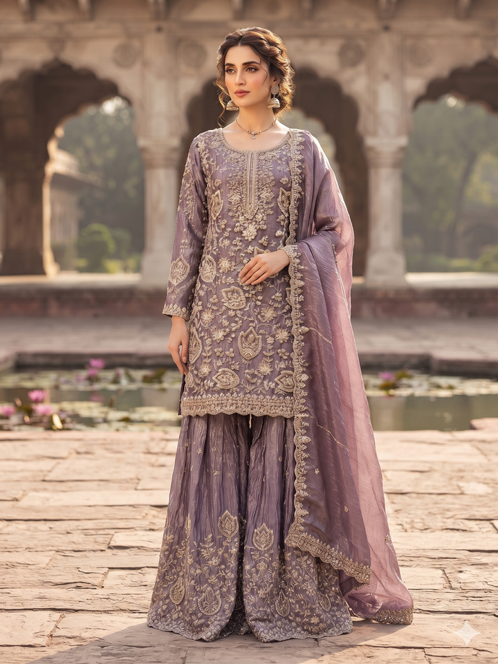KASHEESH DESIGNER SUIT - MZQ05