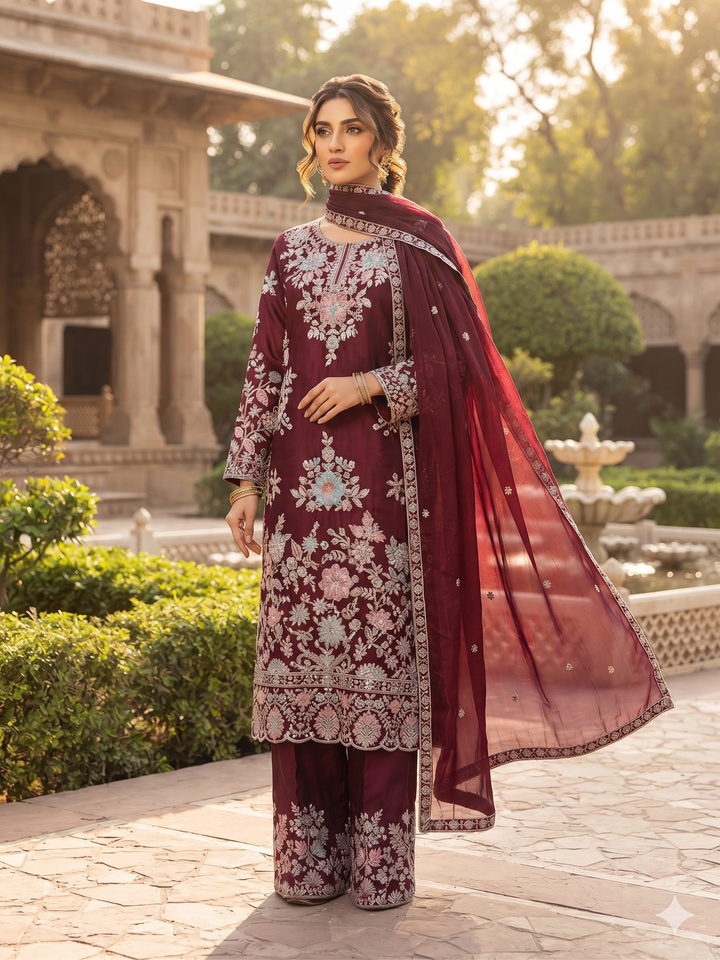 KASHEESH DESIGNER SUIT - MZQ04