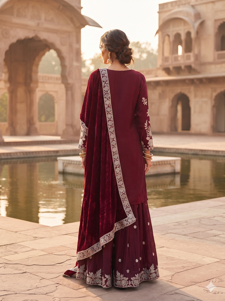 KASHEESH DESIGNER SUIT - MZQ04