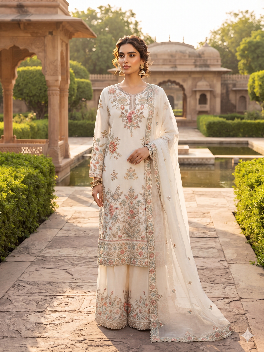 KASHEESH DESIGNER SUIT - MZQ04
