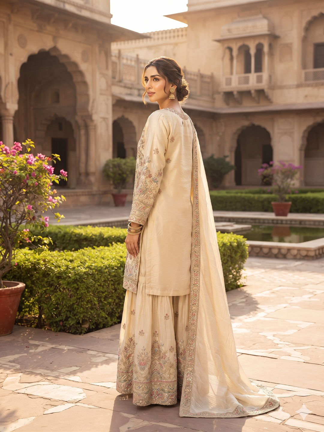 KASHEESH DESIGNER SUIT - MZQ04