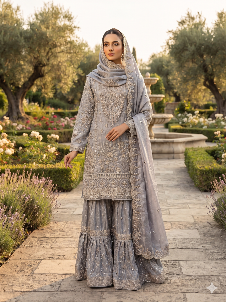 KASHEESH DESIGNER SUIT - MZQ02