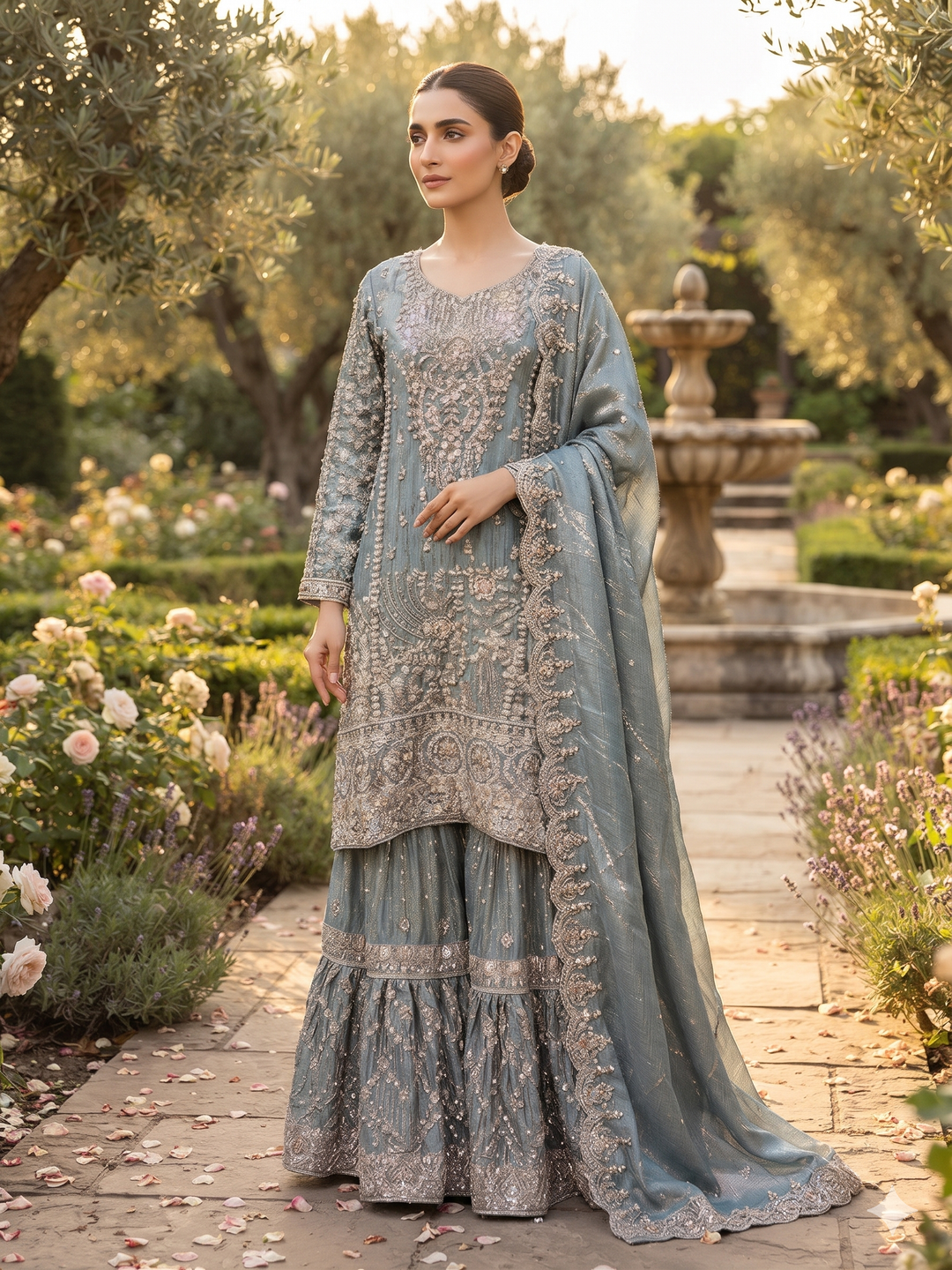 KASHEESH DESIGNER SUIT - MZQ02
