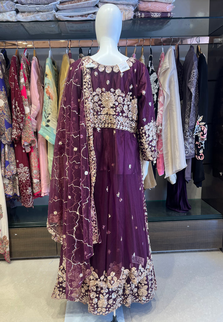 Festive Wedding Hand Work Designs Suit -MZE01