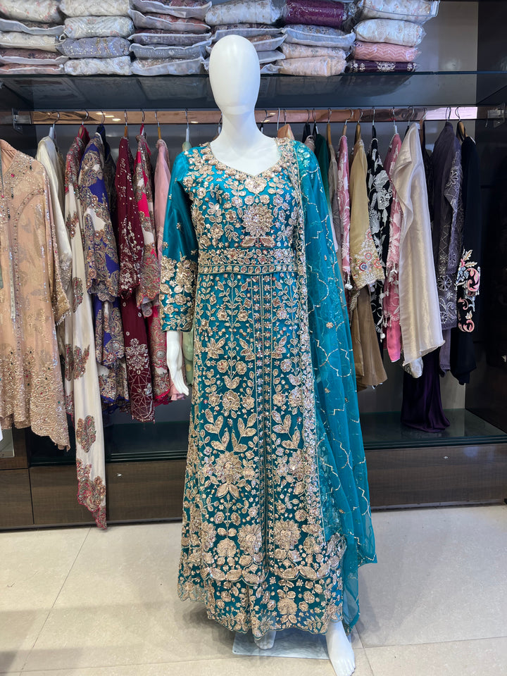 Festive Wedding Hand Work Designs Suit -MZE01