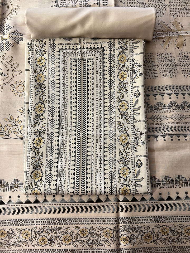 PURE ORIGINAL KHADI LAWN UNSTITCHED MATERIAL- SRH001