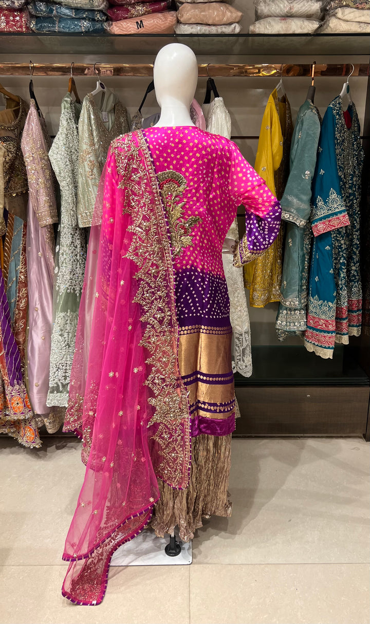 PAKISTANI KHUDABAKSH DESIGNER SUIT - KH01